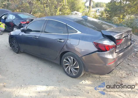 2022 Honda Insight Touring из США, поврежденный, VIN 19XZE4F9XNE003475